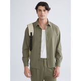Lc Waikiki Yeni Sezon Regular Fit Uzun Kollu Erkek Gömlek - XL - Haki