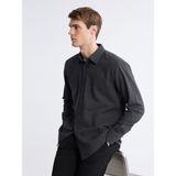 Lc Waikiki Yeni Sezon Regular Fit Uzun Kollu Erkek Oduncu Gömlek - 2XL - Antrasit