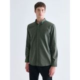 Lc Waikiki Yeni Sezon Regular Fit Uzun Kollu Erkek Oduncu Gömlek - 3XL - Haki