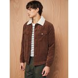 Lc Waikiki Yeni Sezon Regular Fit Uzun Kollu Kadife Erkek Gömlek Ceket - 2XL - Kahverengi