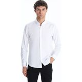 Lc Waikiki Yeni Sezon Regular Fit Uzun Kollu Oxford Erkek Gömlek - Beyaz