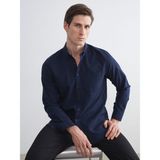 Lc Waikiki Yeni Sezon Regular Fit Uzun Kollu Oxford Erkek Gömlek - Lacivert