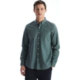 Lc Waikiki Yeni Sezon Regular Fit Uzun Kollu Oxford Erkek Gömlek - Yeşil