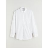 Lc Waikiki Yeni Sezon Regular Fit Uzun Kollu Poplin Erkek Gömlek - 2XL - Beyaz