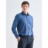 Lc Waikiki Yeni Sezon Regular Fit Uzun Kollu Poplin Erkek Gömlek - 3XL - Lacivert