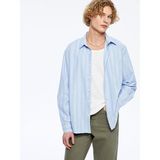 Lc Waikiki Yeni Sezon Regular Fit Uzun Kollu Poplin Erkek Gomlek - S5L754Z8 - Mavi