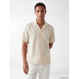 Lc Waikiki Yeni Sezon Regular Fit Viskon Erkek Dokulu Gömlek - XL - Ekru