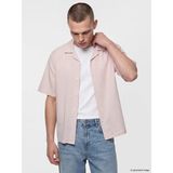 Lc Waikiki Yeni Sezon Relax Fit Çizgili Erkek Gömlek - XL - Pembe