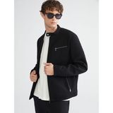 Lc Waikiki Yeni Sezon Slim Fit Biker Yaka Erkek Mont - Siyah