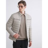 Lc Waikiki Yeni Sezon Slim Fit Dik Yaka Erkek Deri Görünümlü Ceket - 3XL - Bej