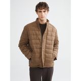 Lc Waikiki Yeni Sezon Slim Fit Dik Yaka Süet Erkek Mont - Kahverengi