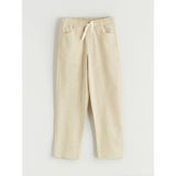 Lc Waikiki Yeni Sezon Slim Fit Erkek Çocuk Pantolon - Bej - 12 - 13 Yaş