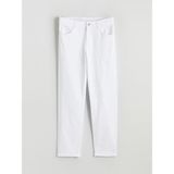 Lc Waikiki Yeni Sezon Slim Fit Erkek Çocuk Pantolon - Beyaz - 7 - 8 Yaş