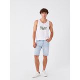 Lc Waikiki Yeni Sezon Slim Fit Erkek Jean Şort - Indigo - 29