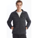 Lc Waikiki Yeni Sezon Slim Fit Gömlek Yaka Erkek Mont - Lacivert - XL