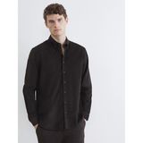 Lc Waikiki Yeni Sezon Slim Fit Kadife Erkek Gömlek - 3XL - Kahverengi