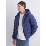 Lc Waikiki Yeni Sezon Slim Fit Kapüşonlu Erkek Şişme Mont - Indigo - 2XL