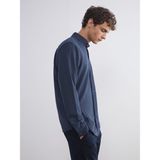 Lc Waikiki Yeni Sezon Slim Fit Uzun Kollu Erkek Dokulu Gömlek - Petrol