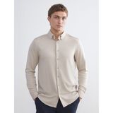 Lc Waikiki Yeni Sezon Slim Fit Uzun Kollu Erkek Gömlek - 3XL - Bej