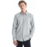 Lc Waikiki Yeni Sezon Slim Fit Uzun Kollu Erkek Gömlek - XL - Gri
