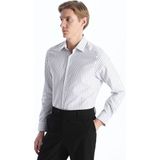 Lc Waikiki Yeni Sezon Slim Fit Uzun Kollu Gabardin Erkek Gömlek - XL - Beyaz