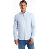 Lc Waikiki Yeni Sezon Slim Fit Uzun Kollu Oxford Erkek Gömlek - 3XL - Mavi
