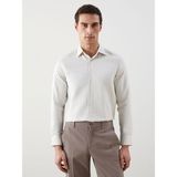 Lc Waikiki Yeni Sezon Slim Fit Uzun Kollu Oxford Erkek Gömlek - Bej