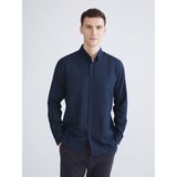 Lc Waikiki Yeni Sezon Slim Fit Uzun Kollu Oxford Erkek Gömlek - Lacivert
