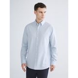 Lc Waikiki Yeni Sezon Slim Fit Uzun Kollu Oxford Erkek Gömlek - Mavi