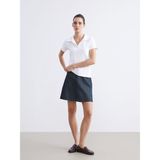 Lc Waikiki Yeni Sezon Standart Fit Mini Jean Etek - Indigo - 36