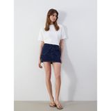Lc Waikiki Yeni Sezon Standart Fit Mini Jean Etek - Lacivert - 38
