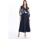 Lc Waikiki Yeni Sezon Standart Fit Poplin Kadın Etek - Lacivert - 44