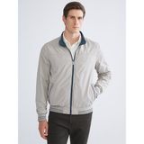 Lc Waikiki Yeni Sezon Standart Kalıp Dik Yaka Erkek Mont - Lacivert - 3XL