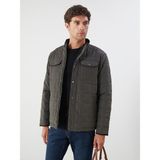 Lc Waikiki Yeni Sezon Standart Kalıp Dik Yaka Erkek Şişme Mont - Haki - 3XL