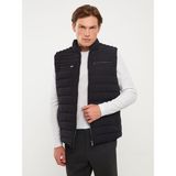 Lc Waikiki Yeni Sezon Standart Kalıp Dik Yaka Erkek Şişme Yelek - 2XL - Siyah