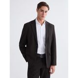 Lc Waikiki Yeni Sezon Standart Kalıp Erkek Blazer Ceket - 58 - Kahverengi