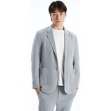 Lc Waikiki Yeni Sezon Standart Kalıp Erkek Blazer Ceket - Gri - 54