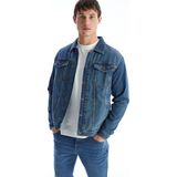 Lc Waikiki Yeni Sezon Standart Kalip Erkek Jean Ceket - S5BD58Z8 - Indigo - 2XL