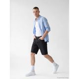 Lc Waikiki Yeni Sezon Standart Kalıp Erkek Jean Şort - Siyah - Rodeo - 32