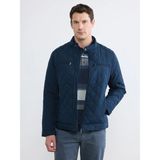 Lc Waikiki Yeni Sezon Standart Kalıp Kapitoneli Erkek Mont - Lacivert - 2XL
