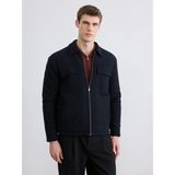 Lc Waikiki Yeni Sezon Standart Kalıp Kapitoneli Erkek Mont - Siyah - XL