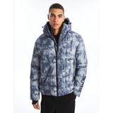 Lc Waikiki Yeni Sezon Standart Kalıp Kapüşonlu Erkek Kayak Montu - 2XL - Siyah