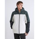 Lc Waikiki Yeni Sezon Standart Kalıp Kapüşonlu Erkek Kayak Montu - 3XL - Siyah