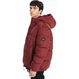 Lc Waikiki Yeni Sezon Standart Kalıp Kapüşonlu Erkek Şişme Mont - 2XL - Bordo