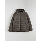 Lc Waikiki Yeni Sezon Standart Kalıp Kapüşonlu Erkek Şişme Mont - 4XL - Haki