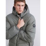 Lc Waikiki Yeni Sezon Standart Kalıp Kapüşonlu Erkek Şişme Mont - Haki - 3XL