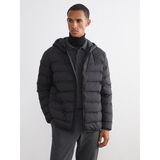 Lc Waikiki Yeni Sezon Standart Kalıp Kapüşonlu Erkek Şişme Mont - Siyah - 2XL