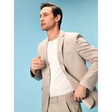 Lc Waikiki Yeni Sezon Standart Kalıp Keten Karışımlı Erkek Blazer Ceket - 52 - Bej