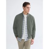 Lc Waikiki Yeni Sezon Standart Kalıp Kolej Yaka Erkek Bomber Mont - 4XL - Haki