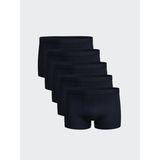 Lc Waikiki Yeni Sezon Standart Kalıp Pamuklu Esnek Erkek Boxer 5'li - Lacivert - 3XL